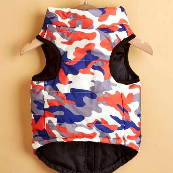 Camo Pattern Pet Coat - Picture 3 of 4